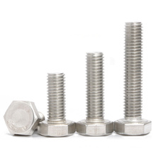 Factory price stainless steel 304 316 316L hex bolts and nuts